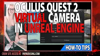 TUTORIAL - Oculus Virtual Camera in Unreal Engine