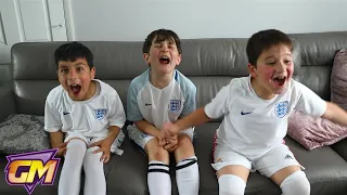 Euro 2020 - ENGLAND Football Team Goals - Recreated By Kids!