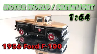 1:64 1956 Ford F-100 - Motor World / Greenlight