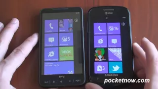 HTC HD2 with Windows Phone 7 vs. Samsung Focus | Pocketnow