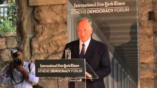 Aga Khan Speaks on the Challenges Facing Democracy at the Athens Democracy Forum | 2015