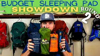 BEST BUDGET SLEEPING PAD Round 2! | 3 More Backpacking Sleeping Pads Tested & Reviewed