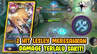 MOSKOV LANGSUNG HILANG 2 HIT PAKE BUILD INI! | Top Global Lesley Build Tersakit