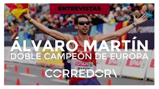 🎙 ÁLVARO MARTÍN tras ser CAMPEÓN DE EUROPA de 20km marcha