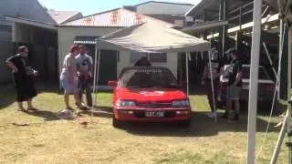 Sundown audio loudest trunk car in Australia db drag racing