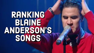 Ranking Blaine Anderson's Performances