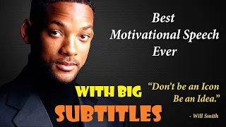 Will Smith motivational interview- with BIG SUBTITLES