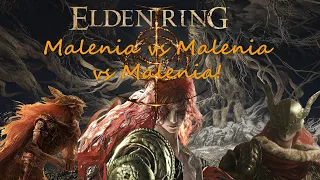 Elden Ring Malenia vs Malenia vs Malenia!