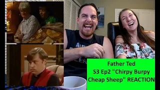 Americans React | FATHER TED | Chirpy Burpy Cheap Sheep Season 3 Episode 2 | REACTION