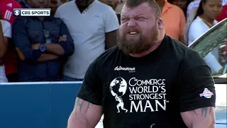 Eddie Hall with a Different King of Deadlift | 2016 World's Strongest Man