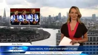 Gold Medal for Men's Team Sprint Cycling