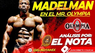 Madelman en el Mr Olympia analizado por el nota