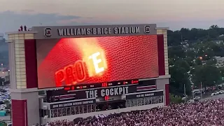 Five Minutes Before First 2022 Game in Williams-Brice Stadium