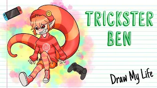 TRICKSTER BEN, HAPPYPASTA Ben Drowned | Draw My Life