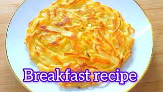 One potato & One Egg Quick Recipe Perfect For Breakfast | Easy Recipe Breakfast At Home | (CNH)