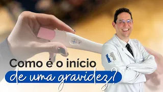 Como é o inicio de uma gravidez?