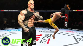 UFC4 Bruce Lee vs Rich Piana Bodybuilder  EA SPORTS UFC 4