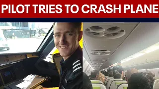 Off-duty Pilot tries to crash plane: How was he in the cockpit? | LiveNOW from FOX