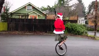 Merry Christmas from The Unipiper! - Christmas Time in Portland