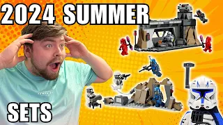 *PICTURES* 2024 LEGO Star Wars Summer Sets! Mandalorian Bunker, Mandalorian Battle pack & MORE!