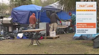 Temporary homeless shelter in Jacksonville to close