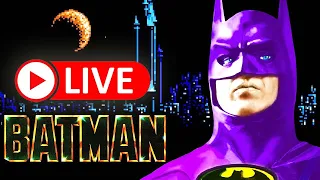 Batman NES | Full Playthrough | Live re-up