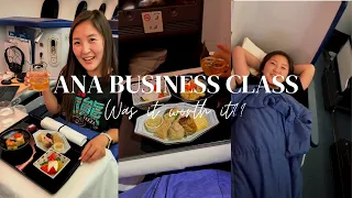 ANA Business Class Flight Review (Part 1) - Was it worth $3000? - Tokyo to Vancouver