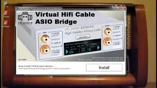 Установка виртуального кабеля HiFi Cable Asio Bridge.