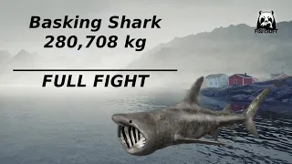 Russian Fishing 4 Basking Shark 280,708 kg FULL FIGHT