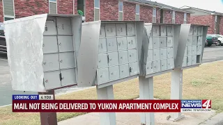 U.S. Postal Service stops delivering mail to Yukon complex due to damaged mailboxes