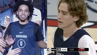 First Look At Gonzaga's 4-Star Freshman Dusty Stromer & New Point Guard Ryan Nembhard!