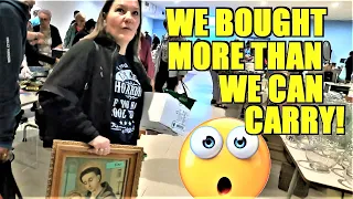 Ep579:  WE LOADED UP AT THIS HUGE COMMUNITY SALE! 😯 We couldn't carry it all!! 🤯