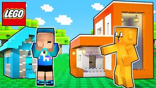 LEGO Stavěcí Soutěž v Minecraftu Lego Dům!🏠 Dalo VS. @AnnieTka