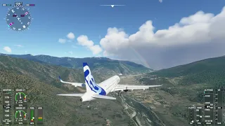 Microsoft Flight Simulator - Landing Challenge - Paro (VQPR) - Bhutan - Airbus A320neo