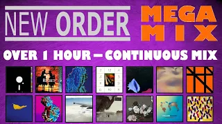 New Order - MEGAMIX (hour+ extended mega mix) - New for 2024