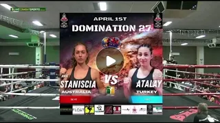 Nefise Atalay vs Amie Staniscia