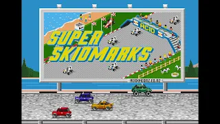 Super Skidmarks. [Mega Drive - Acid Software, Code Masters]. (1995). Championship. Pro. COW. F1 Mode