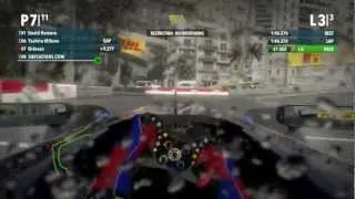 Rain at Monaco F1 2012