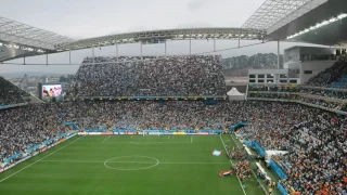 Бразилия. Сан-Паулу. Arena Corinthians. Полуфинал Аргентина - Нидерланды.