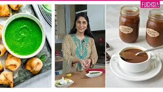 Chatpati Imli ki chutney/Green Chutney recipe for Iftar in Ramazan |FUCHSIA Food Stories |