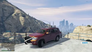 Testing Toyota Land Cruiser 200 2013 GTAV