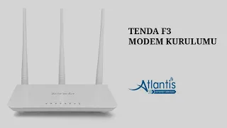 Tenda F3 Modem Kurulumu