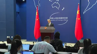 Daily briefing by China foreign ministry