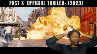 FAST X | Offical Trailer- REACTION!!