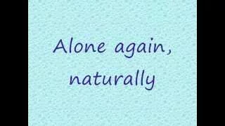 Alone Again Naturally - Gilbert O'Sullivan Lyrics