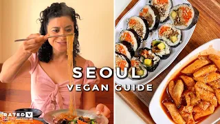 Seoul's 5 Delicious Vegan Spots! | Korean Fried Chicken, Gimbap and more!