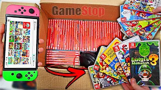 JACKPOT!!! Gamestop Dumpster Dive! Found 50+ Games Mario, Zelda, Sonic, Crash Bandicoot and More!!