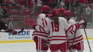 Wisconsin Hockey || Top Plays vs St. Cloud State (10/10/21)
