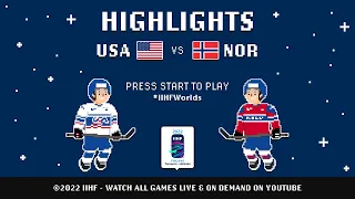 Highlights | USA vs. Norway | 2022 #IIHFWorlds