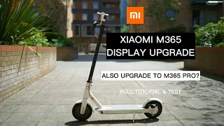 One Step Upgrade Xiaomi M365 to M365 Pro? Tutorial & Review Install Xiaomi M365 with Pro LED Display